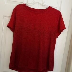 BCG Women's Classic Red Short Sleeve Tee